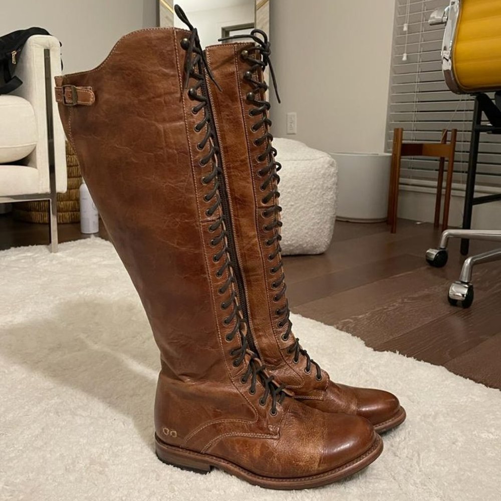 Bed Stu Della Tall Lace Boots